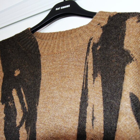 BNWT AW21 KENZO PLEAT CAMO SWEATER DRESS S - Picture 4 of 13